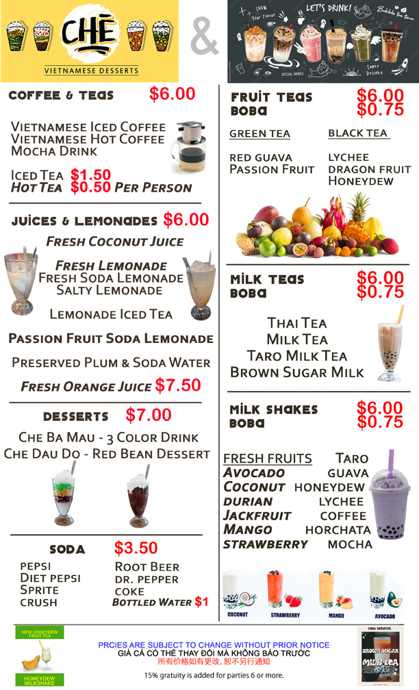 Phở Xe Lua Menu - Image 6